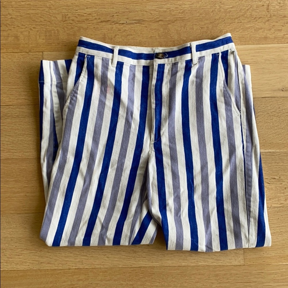 madewell striped pants